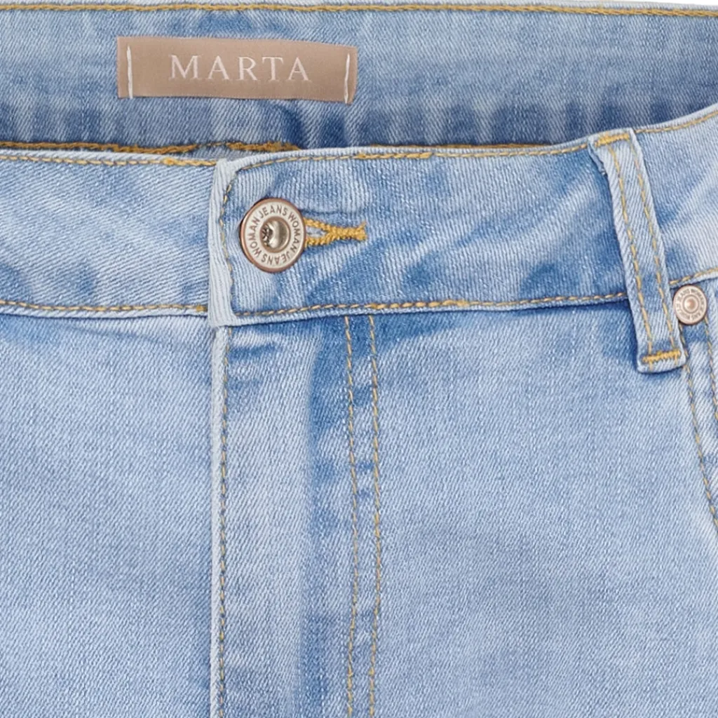 MARTA DU CHATEAU dame jeans MdcOttavia 1346 - Blue Discount