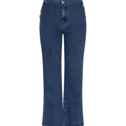 MARTA DU CHATEAU dame jeans MdcElvira Mdc184-26182 - Dark Blue Denim Best