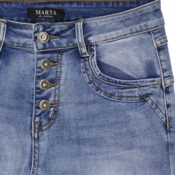 MARTA DU CHATEAU dame jeans Emma 2648 - Denimbluedenim Clearance