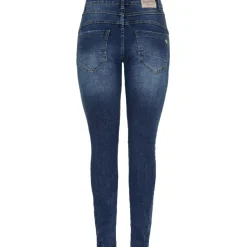 MARTA DU CHATEAU dame jeans MdcAmalia Mdc175-26166 - Dark Blue Denim