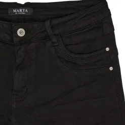 MARTA DU CHATEAU dame jeans MdcNora MDC229-8711 - Black Clearance
