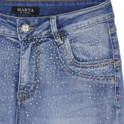 MARTA DU CHATEAU dame jeans Emma 2606 - Denimbluedenim Clearance