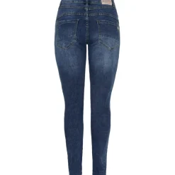 MARTA DU CHATEAU dame jeans MdcCamila Mdc179-26167 - Dark Blue Denim Sale