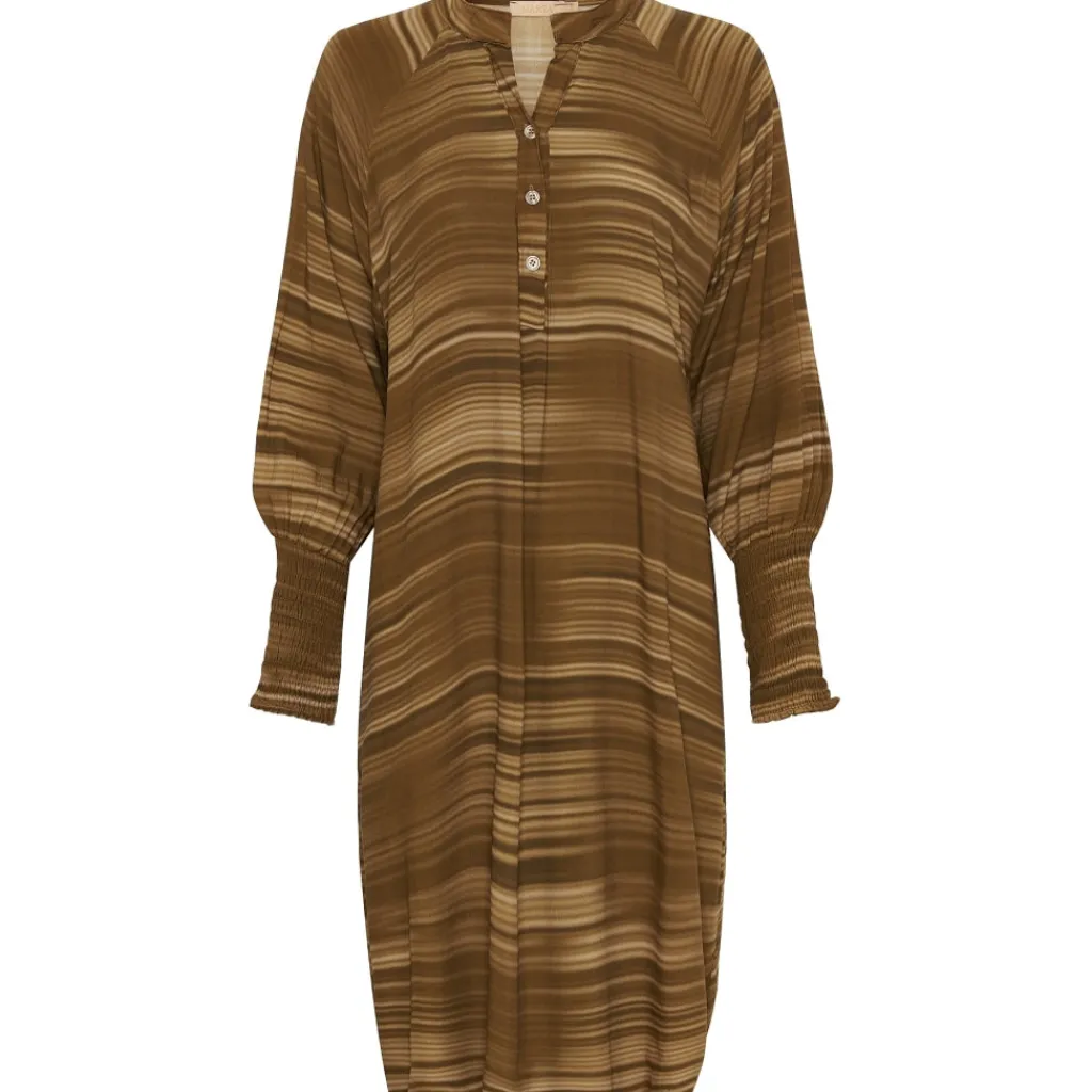 MARTA DU CHATEAU dame kjole MdcEva 5378 - Tabacco3313 Best