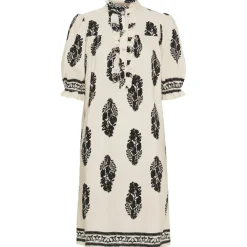 MARTA DU CHATEAU dame kjole MdcNaomi 259077-1 - Beige/Black New