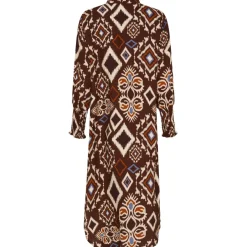 MARTA DU CHATEAU dame kjole MdcNatty 7617 - Marrone1489 Outlet