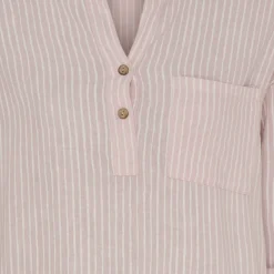 MARTA DU CHATEAU dame kjole MdcNess - Rose/WhiteStripe Best