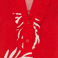 MARTA DU CHATEAU dame kjole 2604B - Rosso1586 Hot