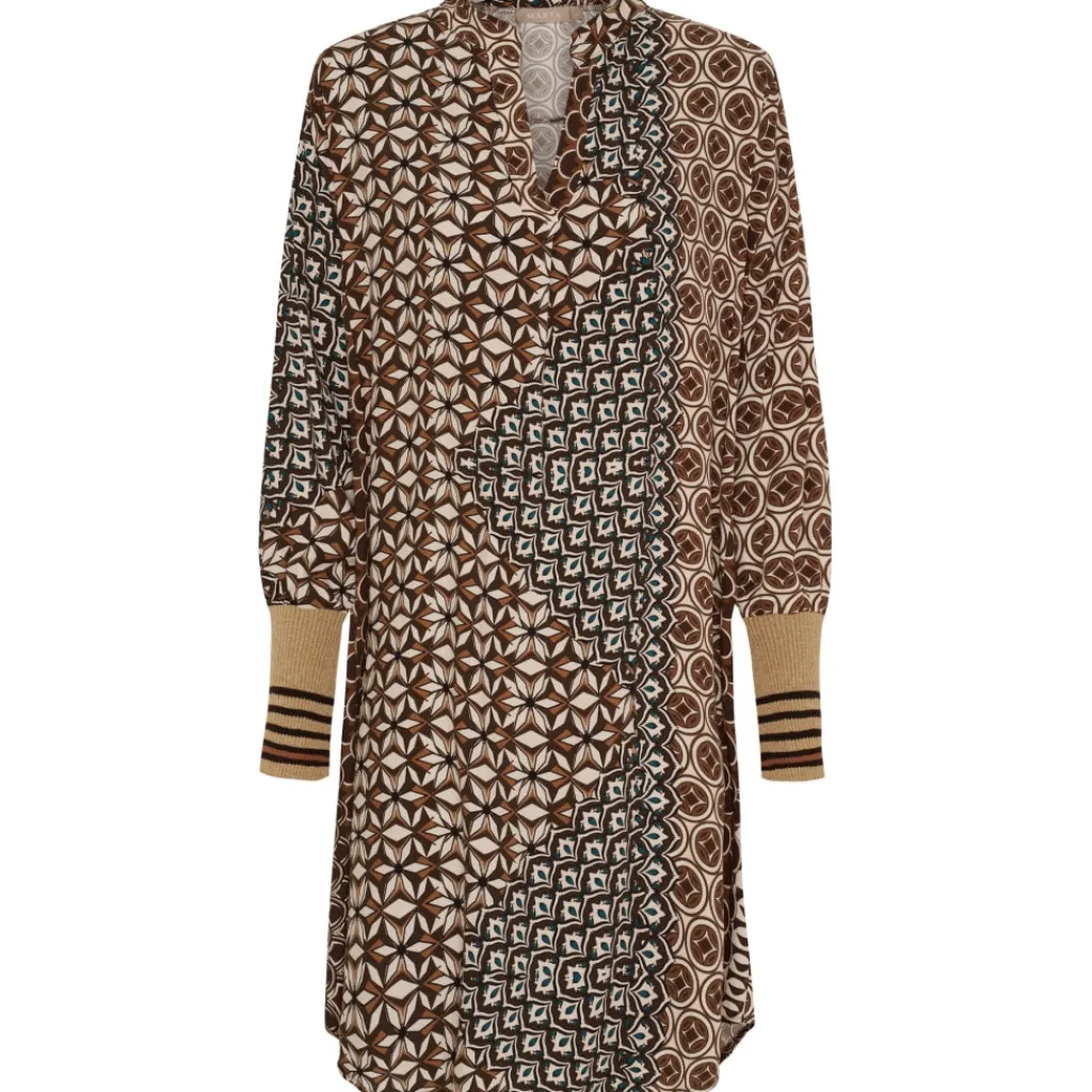 MARTA DU CHATEAU dame kjole MdcDominika 25185 - MarroneAG756BA Clearance