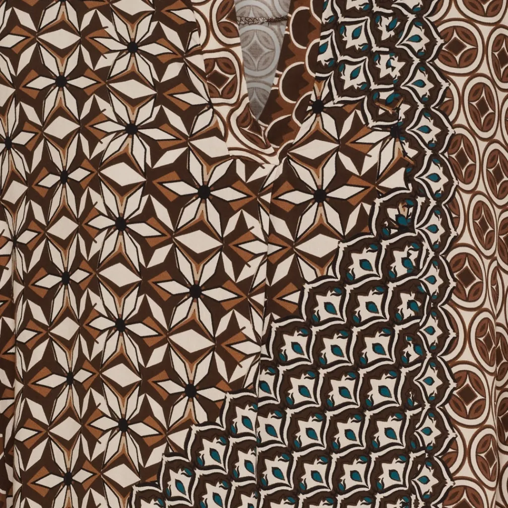 MARTA DU CHATEAU dame kjole MdcDominika 25185 - MarroneAG756BA Clearance