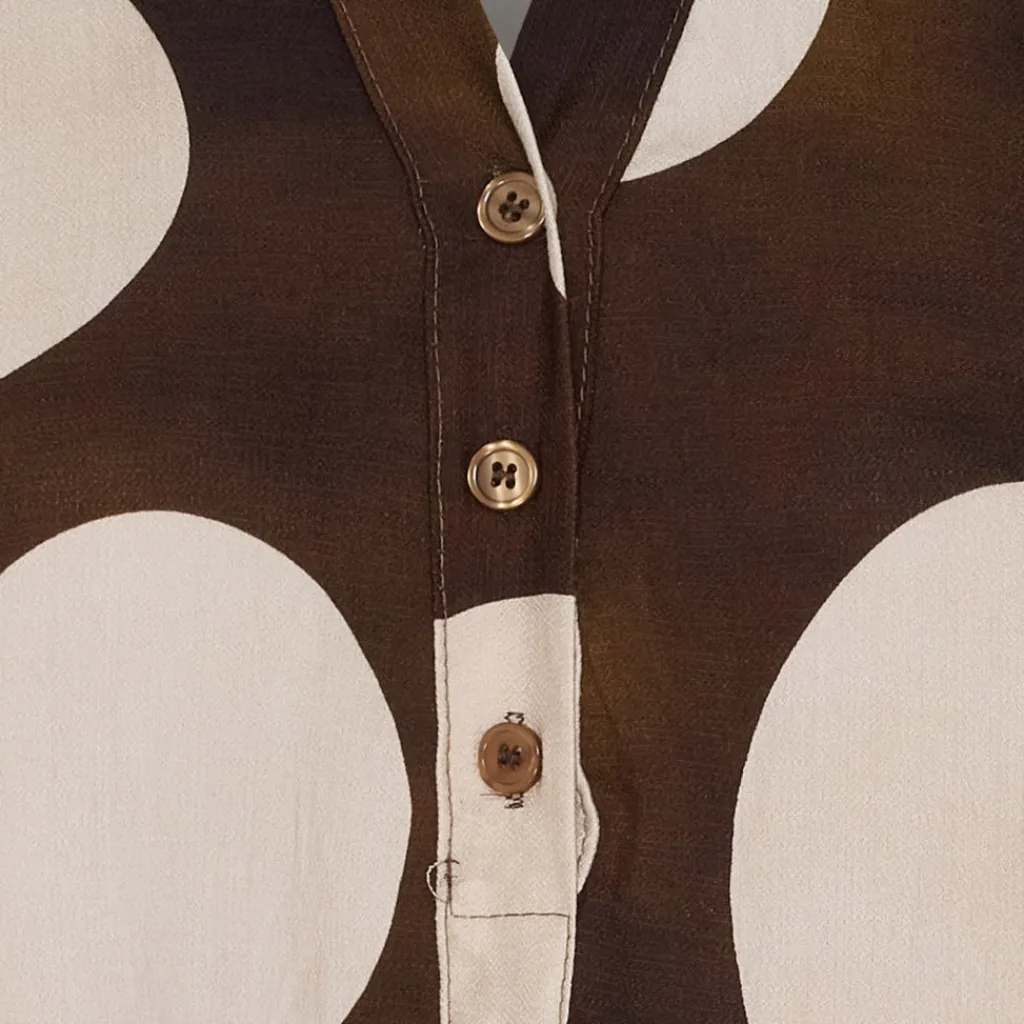 MARTA DU CHATEAU dame kjole MdcCypress 7636 - MarroneEZ552DB Clearance