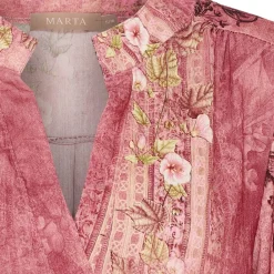 MARTA DU CHATEAU dame kjole MdcGoldie 7474 - Rosa5295tpg Best