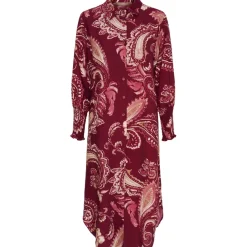 MARTA DU CHATEAU dame kjole MdcMoss 7617- - Bordeaux786tpz Sale