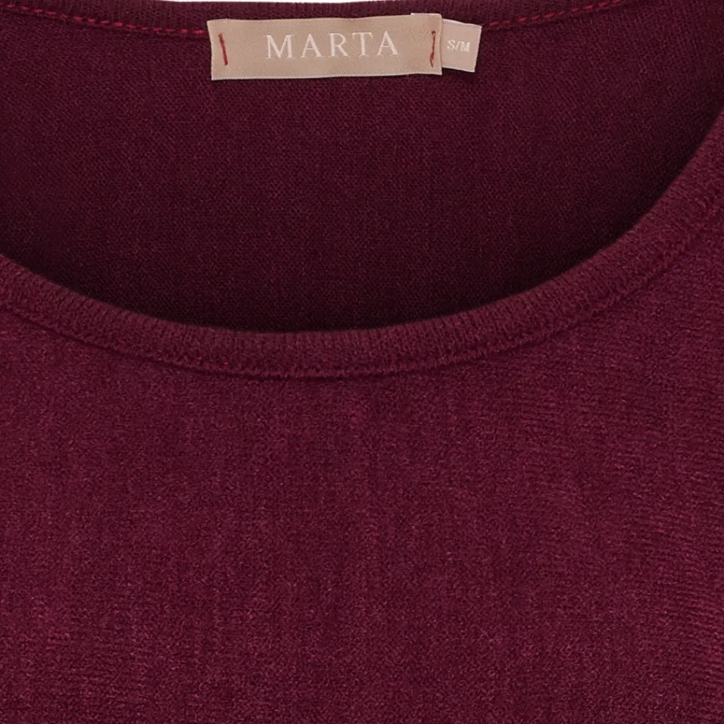 MARTA DU CHATEAU dame kjole MdcJasmin 71653 - Bordeaux Clearance