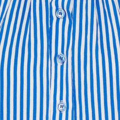 MARTA DU CHATEAU dame kjole MdcFelisa 7357 - BlueChina4937tpg New