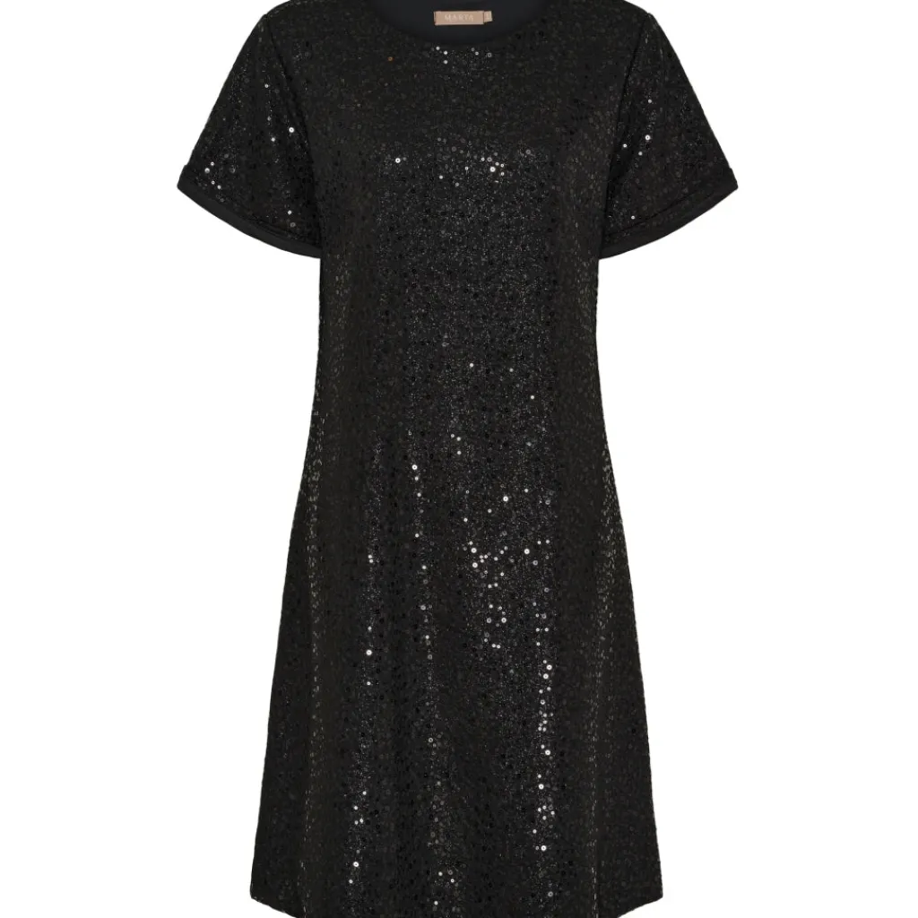 MARTA DU CHATEAU dame kjole MdcBolette 7692 - Black Best