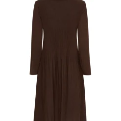 MARTA DU CHATEAU dame kjole MdcSally 20270 - Brown Washed New