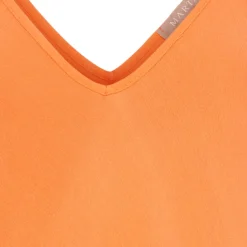 MARTA DU CHATEAU dame kjole MdcIris 7349A - Arancio98 Best