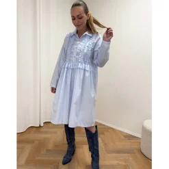 MARTA DU CHATEAU dame kjole MdcViolet - LightBlue64. Sale