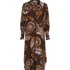 MARTA DU CHATEAU dame kjole MdcMoss 7617- - Marrone786tpz Best