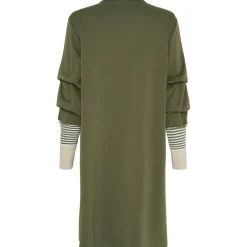 MARTA DU CHATEAU dame kjole MdcCybele 32166/A - Kaki New