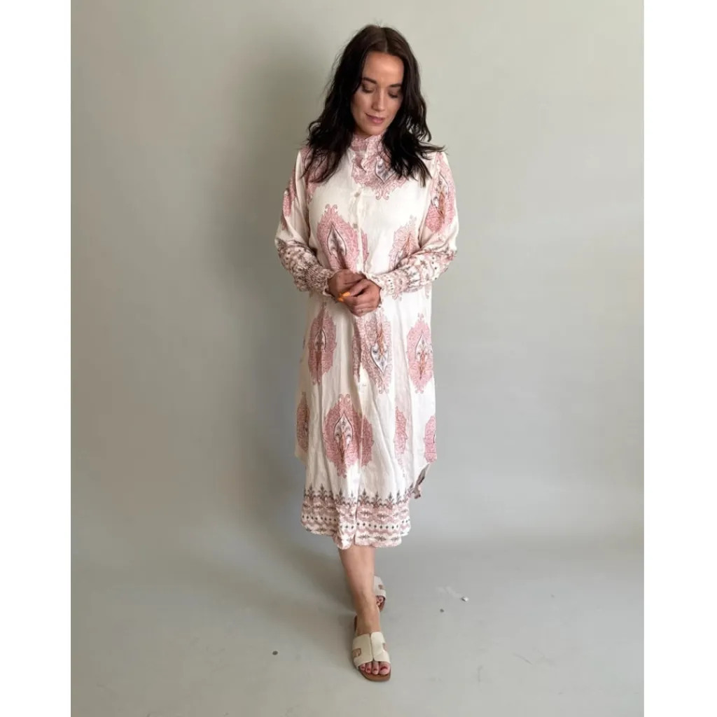 MARTA DU CHATEAU dame kjole MdcMerle 4991b. - Rosa4160tpi Hot