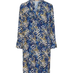 MARTA DU CHATEAU dame kjole 2604B - Blue12 Sale