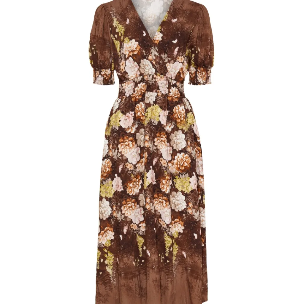 MARTA DU CHATEAU dame kjole MdcLydia 25216 - Marrone0460 Clearance