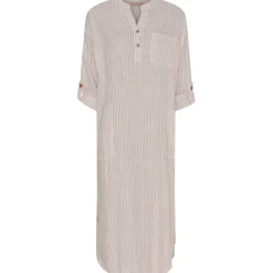 MARTA DU CHATEAU dame kjole MdcNess - Panna Old Rose 2017 Stripe Clearance