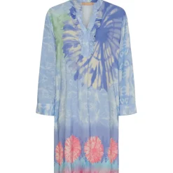 MARTA DU CHATEAU dame kjole 2604B - JeansLH5357DBM2 Outlet