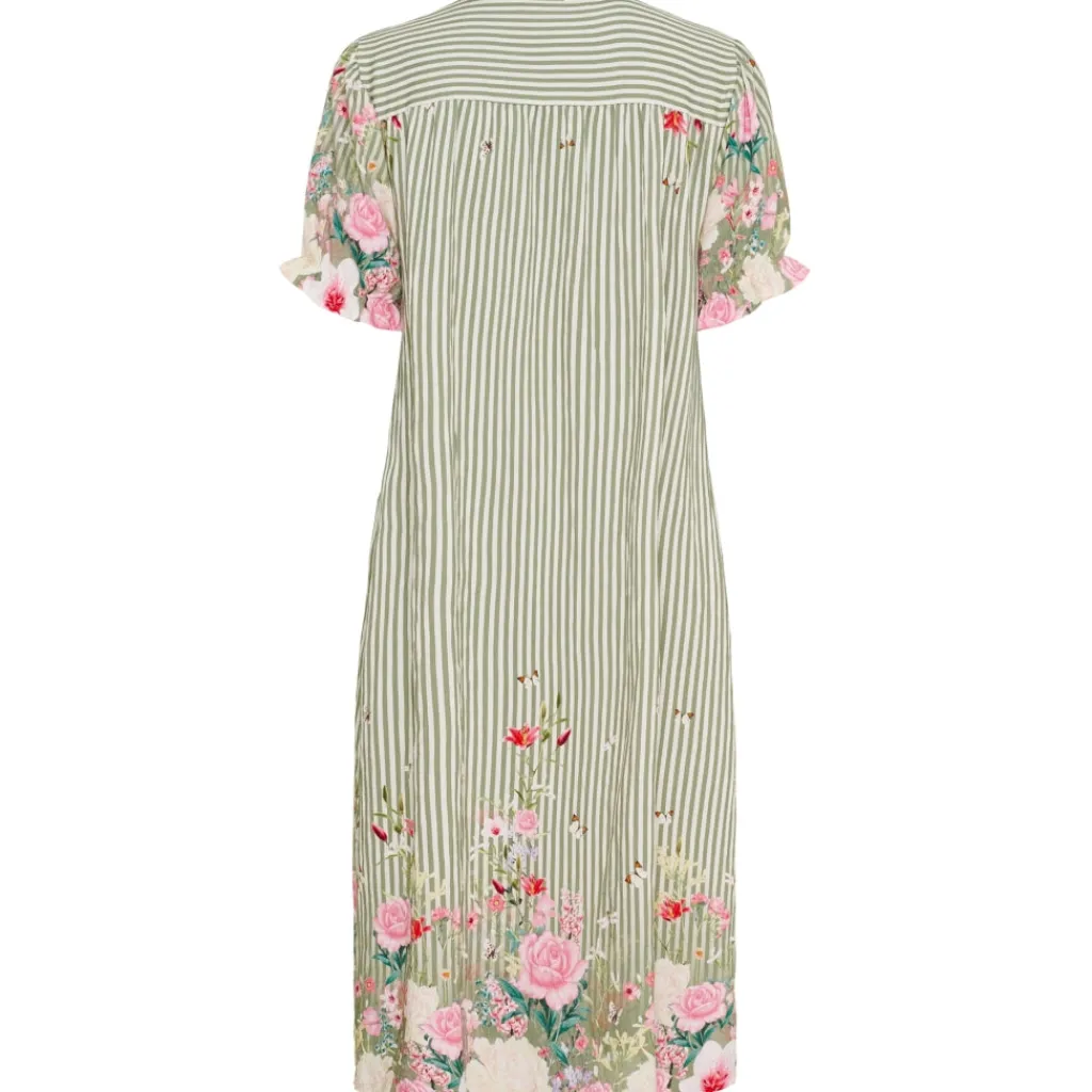 MARTA DU CHATEAU dame kjole MdcCristina 7263 - Kaki4837tpg Outlet