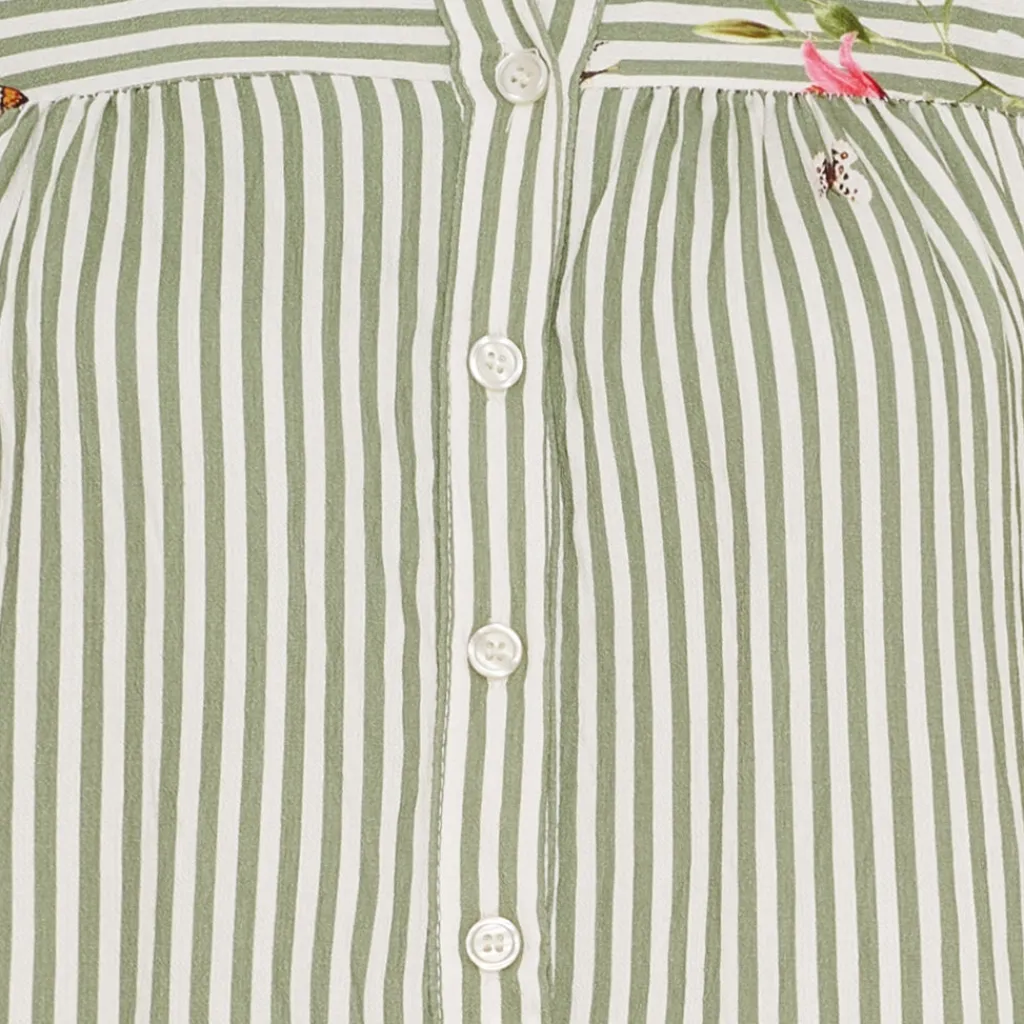 MARTA DU CHATEAU dame kjole MdcCristina 7263 - Kaki4837tpg Outlet