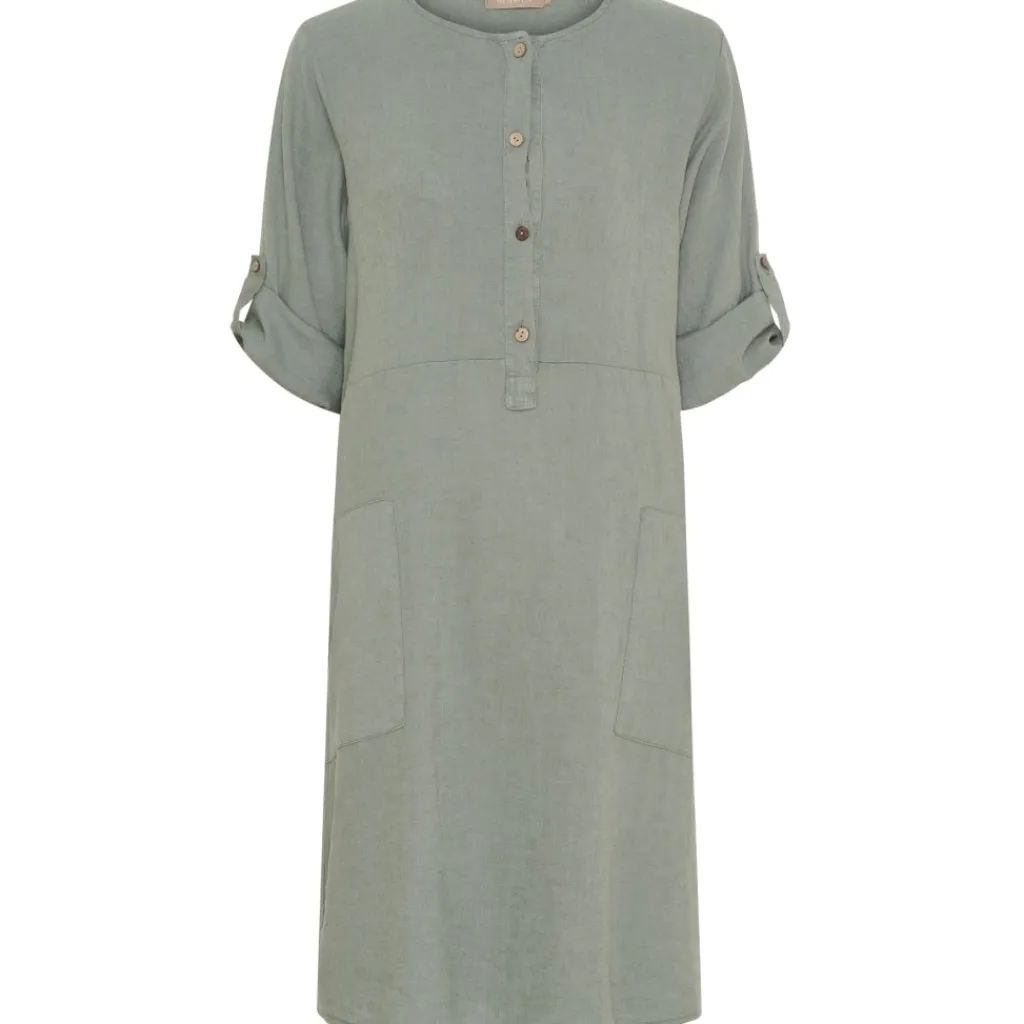 MARTA DU CHATEAU dame kjole MdcMariella 259088 - Military2828