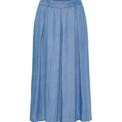 MARTA DU CHATEAU dame nederdel MdcLeona 257038 - Medium Blue Online