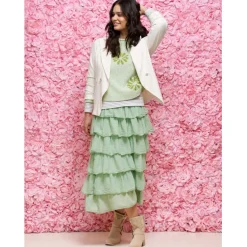 MARTA DU CHATEAU dame nederdel Mdckaren 7664 - salvia Outlet