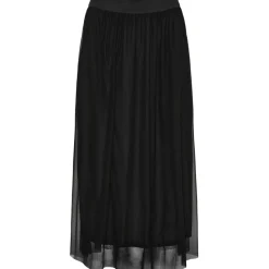 MARTA DU CHATEAU dame nederdel MdcTatiana 37106- - Black Solid Sale