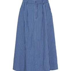 MARTA DU CHATEAU dame nederdel MdcEmeline 257005 - Medium Blue Clearance