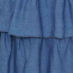 MARTA DU CHATEAU dame nederdel MdcKlara - Medium Blue Outlet