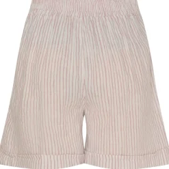MARTA DU CHATEAU dame shorts MdcSophia - Panna Old Rose 2017 Stripe Sale