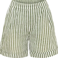 MARTA DU CHATEAU dame shorts 61072 - Military stripe Hot