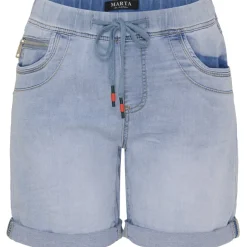 MARTA DU CHATEAU dame shorts MdcRita - Denim New