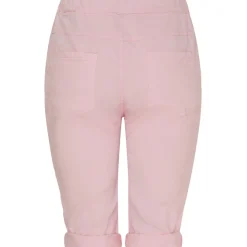 MARTA DU CHATEAU dame shorts MdcRosetta - Baby Pink/White Flower New