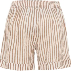 MARTA DU CHATEAU dame shorts 61072 - Caramel Stripe New