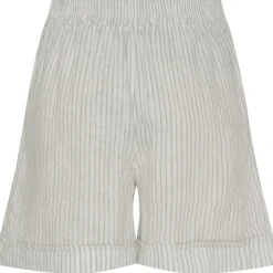 MARTA DU CHATEAU dame shorts MdcSophia - Panna Grey Stripe Hot