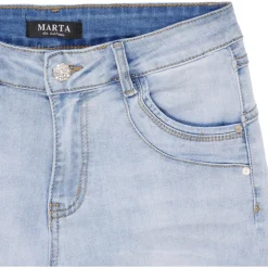 MARTA DU CHATEAU dame shorts MdcKaia MDC207-26106 - Denim New