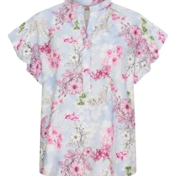 MARTA DU CHATEAU dame skjorte MdcSòlrún 6319 - Celeste0998 New