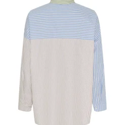 MARTA DU CHATEAU dame skjorte MdcBlandine 258032 - Multi Beige Outlet