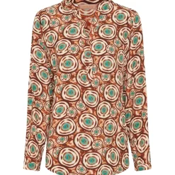 MARTA DU CHATEAU dame skjorte - 8128 - Tabacco8 Best