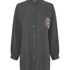 MARTA DU CHATEAU dame skjorte MdcMarion 6409 - Grigio Sale