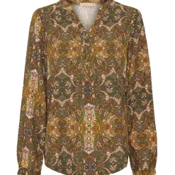 MARTA DU CHATEAU dame skjorte - 8128 - Greenv20 Best